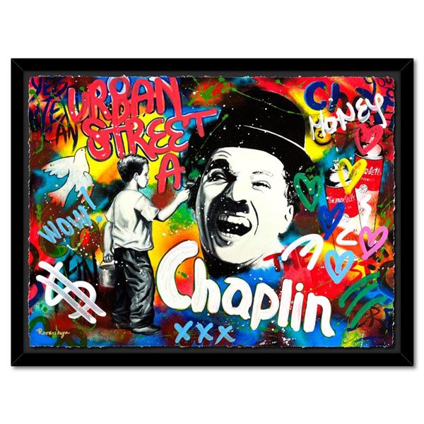 Chaplin Is Happy by Rovenskaya Original