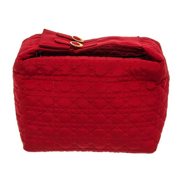 Christian Dior Red Trotteur Small Pouch