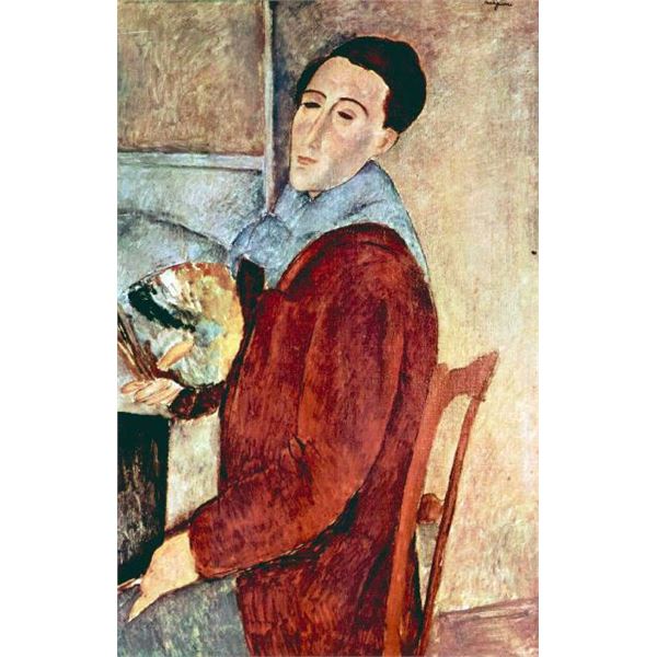 Amedeo Modigliani - Self Portrait