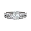 1.61 ctw Diamond Ring - 14K White Gold