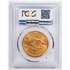 Image 2 : 1908 $20 No Motto Double Eagle Gold Coin PCGS MS63