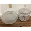 Image 1 : Set Of Very Large Crystal Bowls