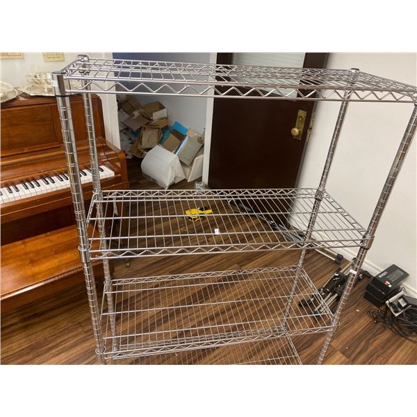Metal Wire Shelving Unit 35L x 14W x 55T