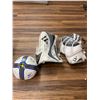Image 1 : Set Of Warrior Hockey Pads And Soccer Ball