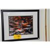 Image 1 : FRAMED KOI PRINT (21 3/4" X 18")