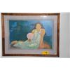 Image 1 : FRAMED PRINT, PEGGE HOPPER (39 1/2" X 30")