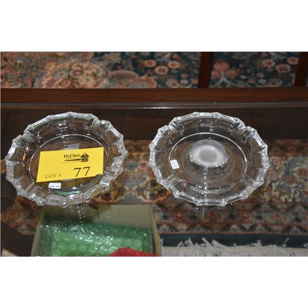 U.S. SENATE ASHTRAYS (2 PCS)