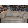 Image 2 : UPHOLSTERED LOVESEAT W/DOWN PILLOWS