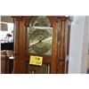 Image 1 : RIDGEWAY GOLDEN OAK GRANDFATHER CLOCK (77")