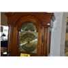 Image 2 : RIDGEWAY GOLDEN OAK GRANDFATHER CLOCK (77")