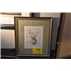 Image 1 : FRAMED COLOR LITHOGRAPH, "ORCHID IV"; SIGNED 100/200