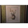 Image 2 : FRAMED COLOR LITHOGRAPH, "ORCHID IV"; SIGNED 100/200