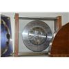 Image 3 : SESSIONS TABLE CLOCK, INTERNATIONAL CLOCK, NUMISMATIC CLOCK BY MARION-KAY & APOLLO MEDALLION (4 PCS)