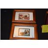 Image 3 : 4 KOA PICTURE FRAMES (3 W/PRINTS) (4 PCS)