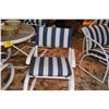 Image 2 : TROPITONE LANAI SET W/4 ARM CHAIRS, 48" TABLE & CUSHIONS (5 PCS)