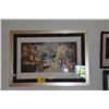 Image 1 : FRAMED SALVADOR DALI LITHOGRAPH, THE APOTHEOSIS OF HOMER 203/300 (43 1/2" X 31 3/4")