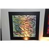 Image 2 : FRAMED ABSTRACT PAINTINGS (20" X 20") (2 PCS)