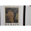 Image 2 : FRAMED GALERIE MAEGNT DERAIN LITHOGRAPH (28 1/2" x 36")