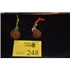 Image 1 : BOXWOOD NETSUKE: ZODIAC ANIMALS & FROG GROUPING (2 PCS)