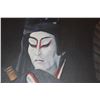 Image 4 : FRAMED OIL ON CANVAS, KABUKI; SIGNED (30" X 36")