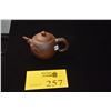 Image 1 : YIXING TEAPOT; SIGNED