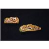 Image 3 : GREEN/BROWN JADEITE DRAGONS (2 PCS)