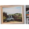 Image 2 : FRAMED OIL ON CANVAS; SIGNED (36" X 24 1/2")