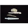 Image 2 : ANTIQUE CHINESE NEPHRITE JADE HAIR ORNAMENTS (4 PCS)