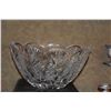 Image 2 : WATERFORD CRYSTAL BOWL (10 3/4") (DOES NOT INCLUDE STAND)