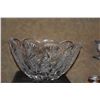 Image 2 : WATERFORD CRYSTAL BOWL (10 3/4") (DOES NOT INCLUDE STAND)