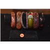 Image 1 : RESIN & BAKELITE BANGLE BRACELETS (7 PCS)