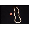 Image 1 : 14K NATURAL PEARL NECKLACE