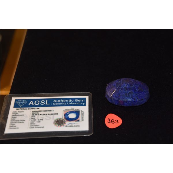 LOOSE NATURAL SAPPHIRE (355 CT)