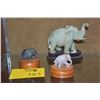 Image 1 : ELEPHANTS ON STAND (3 PCS)