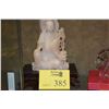 Image 1 : CHINESE VINTAGE SOFT STONE KWAN YIN (DOES NOT INCLUDE STAND)