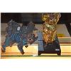 Image 2 : CHINESE LACQUER FIGURE & SHINWAN LION (2 PCS)