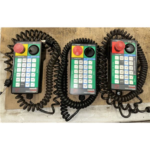 Lot of (3) Misc. Monarch Cortland Remote Stations