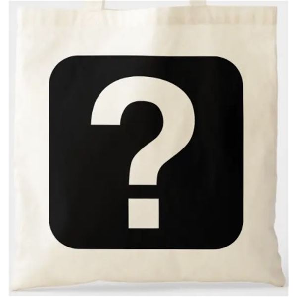 ?MYSTERY CANVAS TOTE? - Possibilities Include - Coins Jewellery and Collectibles, "SURPRISE ITEMS".