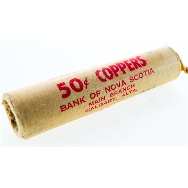 Bank of Nova Scotia 1973 Roll Canada One Cent
