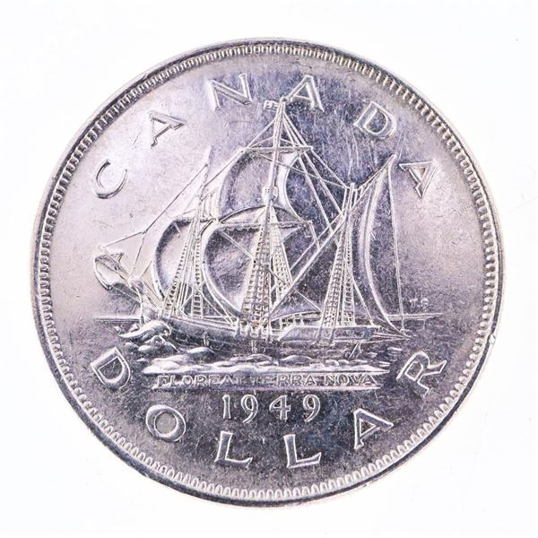 Canada 1949 Silver Dollar