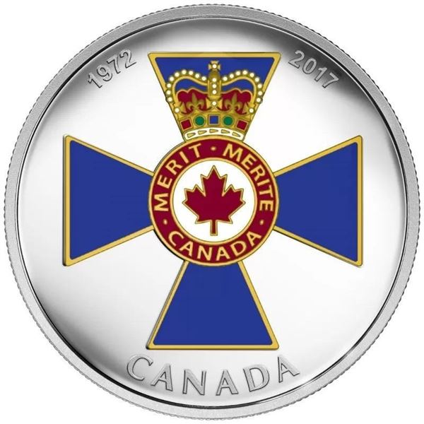 2017 $20 Canadian Honours: Order of Military Merit - Pure Silver Coin