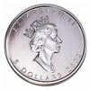 Image 2 : 2002 Fine Pure Silver $5 Coloured Maple Leaf 1 oz.