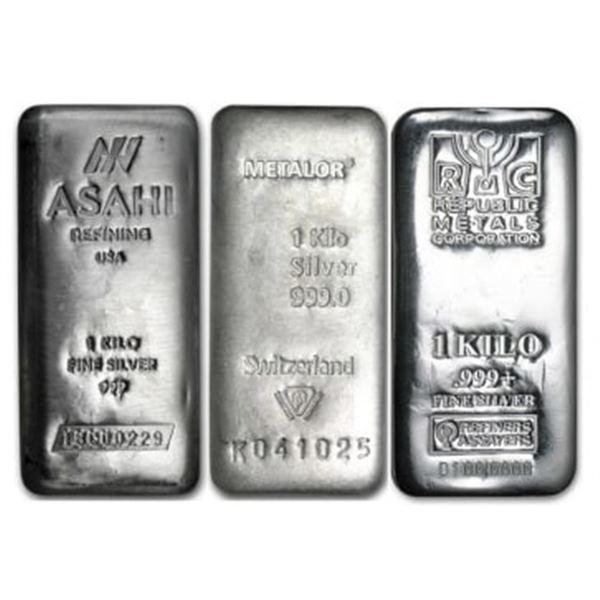 1 Kilo Silver Bar  (Random Picked by Auction House)