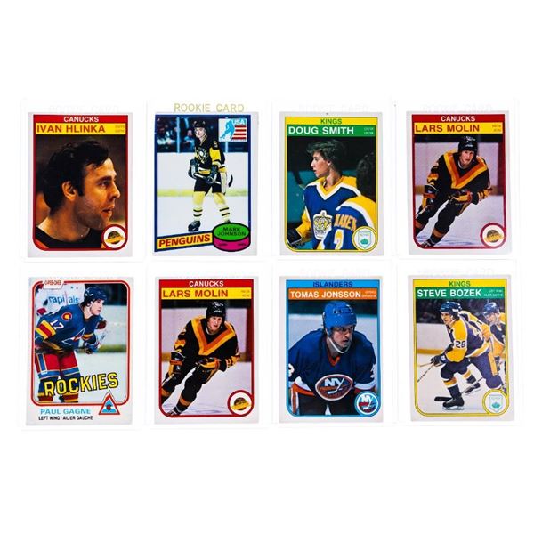 Lot of 8 NHL Hockey Rookie Cards