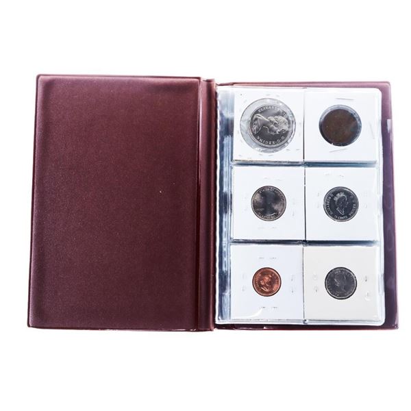 Coin Stock Book - 12 Coins of Canada w/ Silver