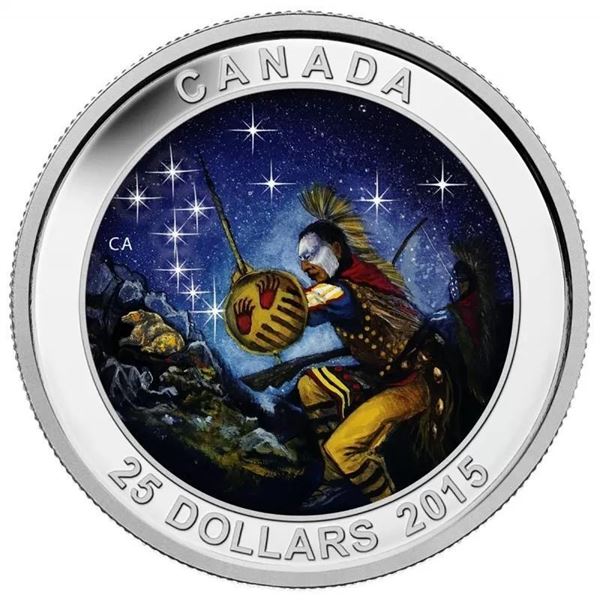2015 $25 Star Charts: The Bear - Pure Silver Coin