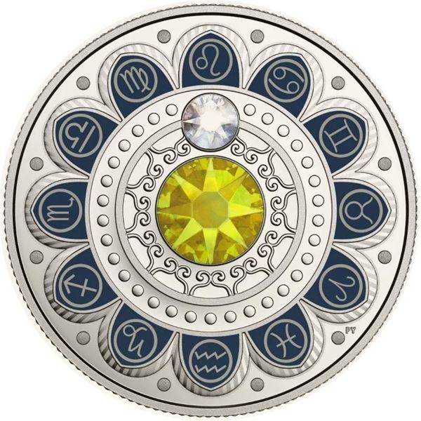 2017 $3 Zodiac Series: Leo - Pure Silver Coin