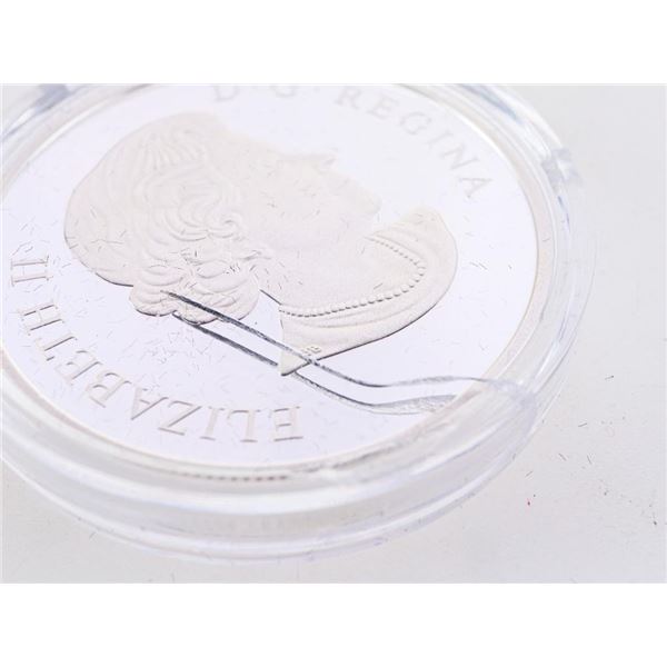 2015 $20 Baby Animals: White-Tailed Deer - Pure Silver Coin - Capsule Cracked