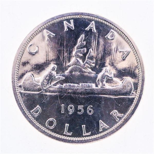 Canada 1956 Silver Dollar