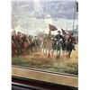 Image 2 : LTD EDITION CUSTOM FRAMED CIVIL WAR PAINTING 24 X 24
